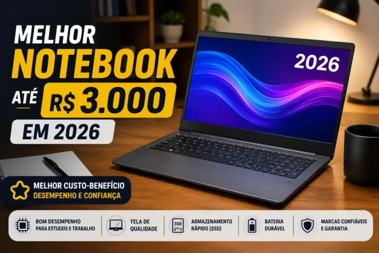 Saiba mais sobre os melhores notebooks do mercado em 2026